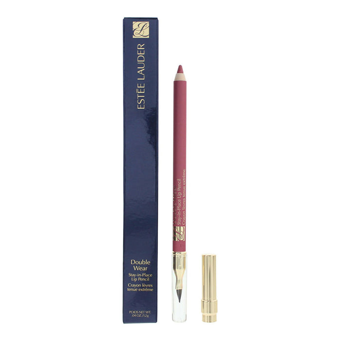 Creion de buze Estee Lauder Double Wear Stay-in-Place, cu două capete, nuanța 01 Roz, 1,2 g