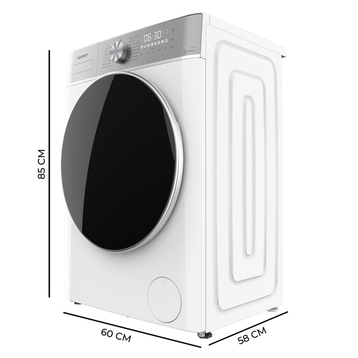 Mașină de spălat rufe Cecotec Bolero DressCode 8800 Inverter A, 8 kg, 1400 rpm, 16 programe, clasa A, albă