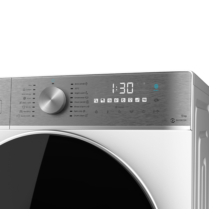Mașină de spălat rufe Cecotec Bolero DressCode 9800 Inverter A, 9 kg, 1400 rpm, clasa A, albă