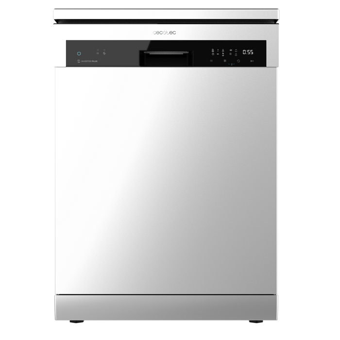 Mașină de spălat vase Cecotec Bolero Aguazero 6500 Inox C, 15 seturi, 6 programe, clasa C, inox