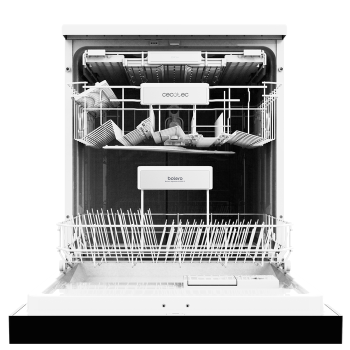 Mașină de spălat vase Cecotec Bolero Aguazero 6500 Inox C, 15 seturi, 6 programe, clasa C, inox