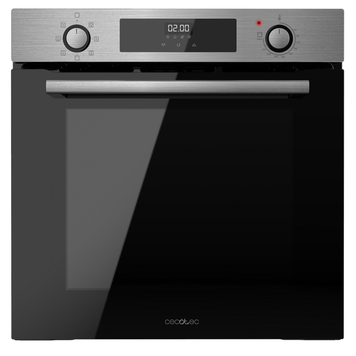 Cuptor încorporabil multifuncțional Cecotec Bolero Hexa M226000 Inox A, 72 l, 2800 W, clasa A, inox
