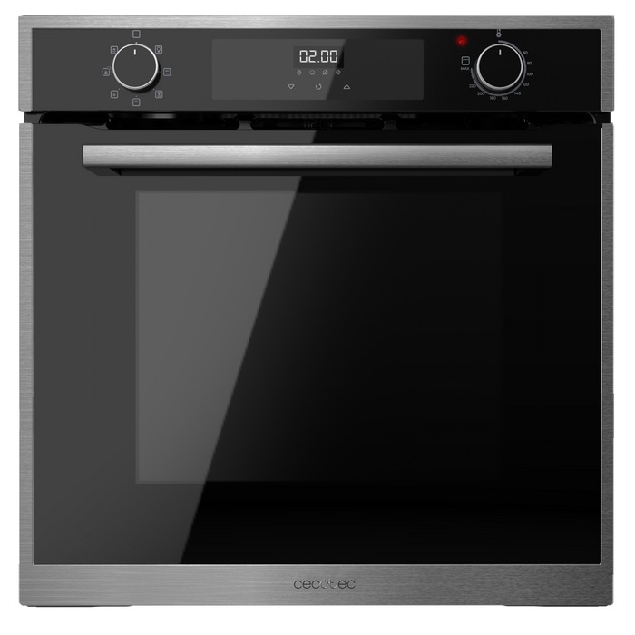 Cuptor încorporabil multifuncțional Cecotec Bolero Hexa M226000 Edge A, 72 l, 2800 W, clasa A, inox