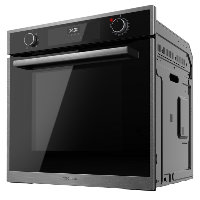 Cuptor încorporabil multifuncțional Cecotec Bolero Hexa M226000 Edge A, 72 l, 2800 W, clasa A, inox