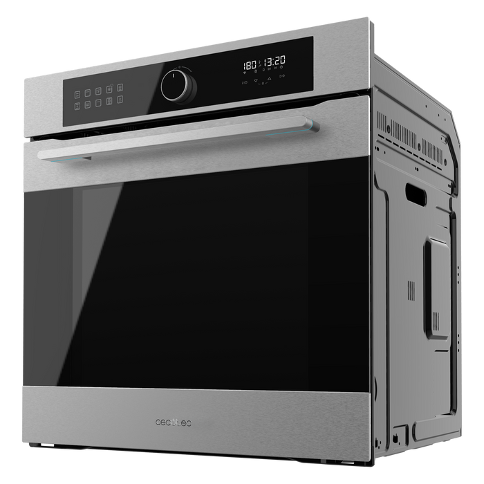 Cuptor încorporabil cu funcție Airfryer Cecotec Bolero Hexa AF316000 Inox A, 72 l, 11 funcții, clasa A