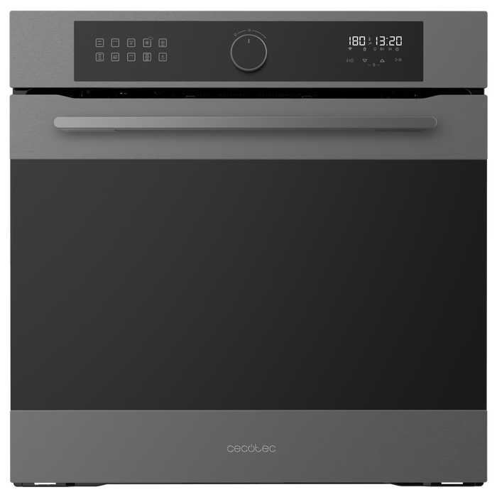 Cuptor încorporabil cu Air Fryer Cecotec Bolero Hexa AF316000 Matt A, 81 l, 11 funcții, clasa A, negru mat