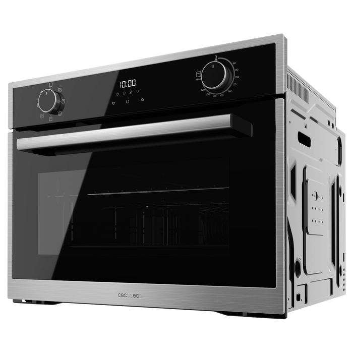 Cuptor încorporabil multifuncțional Cecotec Bolero Hexa M224500 Edge A, 53 l, 2600 W, 7 funcții, clasa A