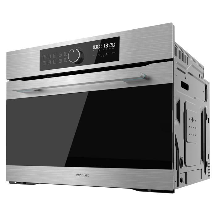 Cuptor încorporabil cu funcție Airfryer Cecotec Bolero Hexa AF319000 Inox A, 133 l, 11 funcții, clasa A, inox