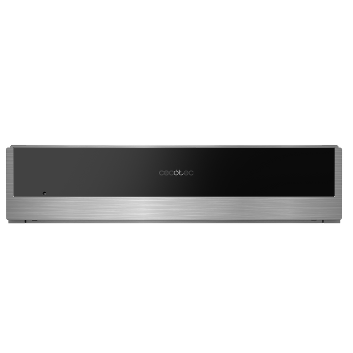 Sertar încălzitor încorporabil Cecotec Bolero Hexa WD Edge, 60 cm, 30–80 °C, negru