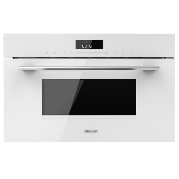 Cuptor cu microunde încorporabil Cecotec Bolero Hexa MW703800 Glass White, 34 l, grill, alb