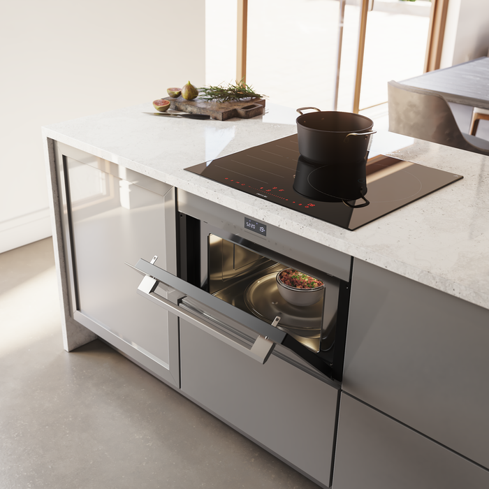Cuptor cu microunde încorporabil Cecotec Bolero Hexa MW703800 Glass Grey, 34 l, 59,5 × 50,1 × 38,2 cm, gri