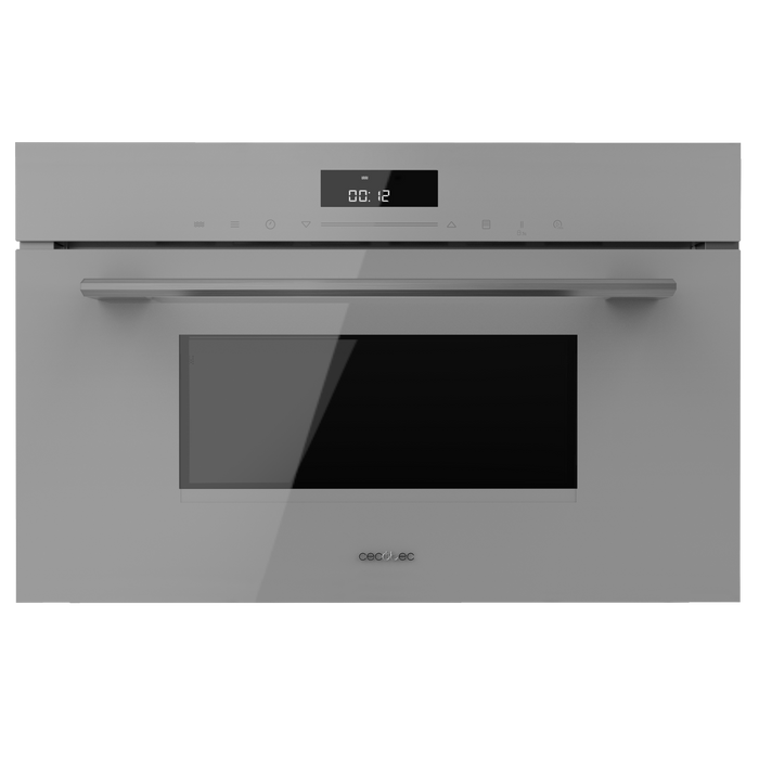 Cuptor cu microunde încorporabil Cecotec Bolero Hexa MW703800 Glass Grey, 34 l, 59,5 × 50,1 × 38,2 cm, gri
