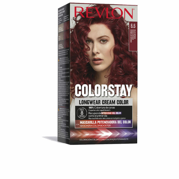 Vopsea Permanentă Revlon Colorstay Nº 6.6 Roșu