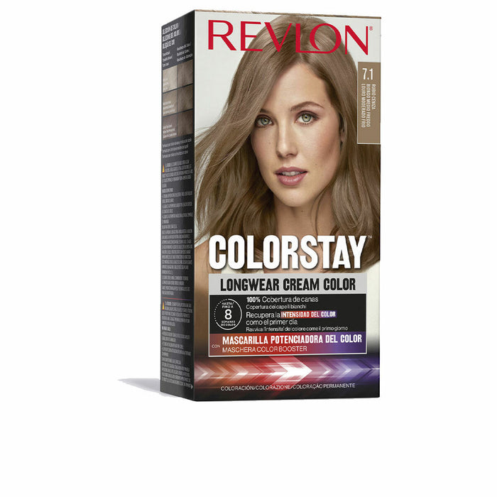 Vopsea Permanentă Revlon Colorstay Nº 7.1 Blond Cenușă