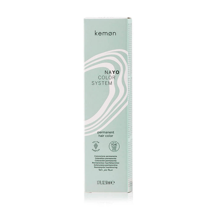 Vopsea permanentă de păr Kemon Nayo, nuanța 7.2 Beige Blonde, 50 ml