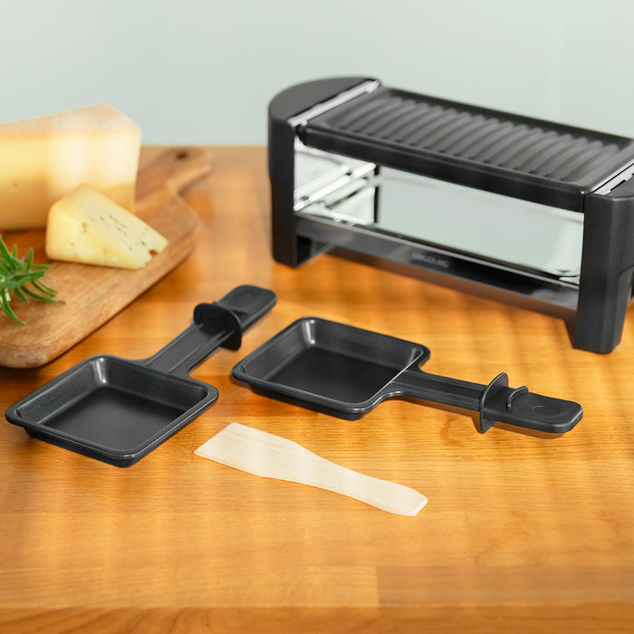 Raclette cu grill Cecotec Cheese&Grill 3200 Pocket, 320 W, pentru 2 persoane