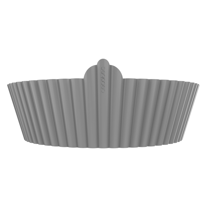 Set de forme din silicon pentru friteuză cu aer Cecotec Cecofry Bucket Pack Accesories, 3 bucăți, 22 × 6 cm
