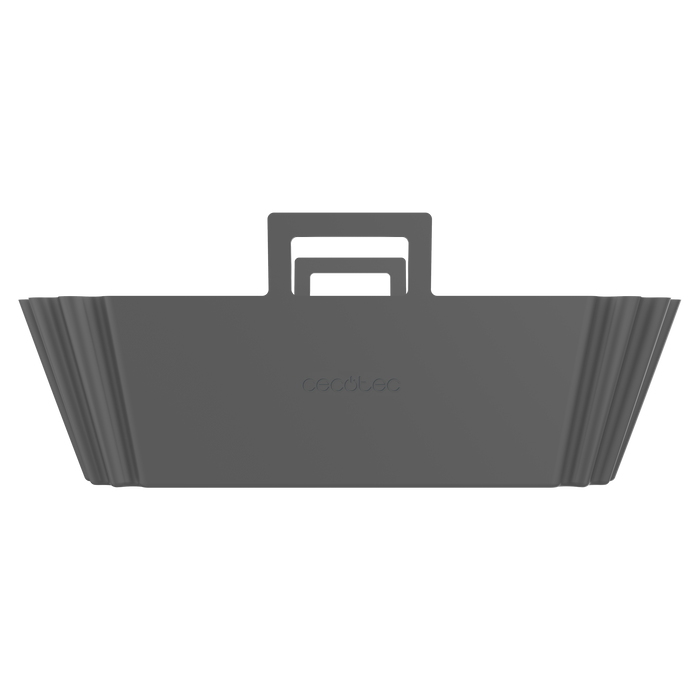 Forme din silicon pentru friteuză cu aer cald Cecotec Cecofry TwinBucket Pack Accesories, set de 2, 22,5 × 13 × 8,6 cm