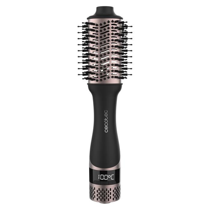 Perie cu aer cald Cecotec CeramicCare Unique Touch, 1200 W, 5 funcții, afișaj digital