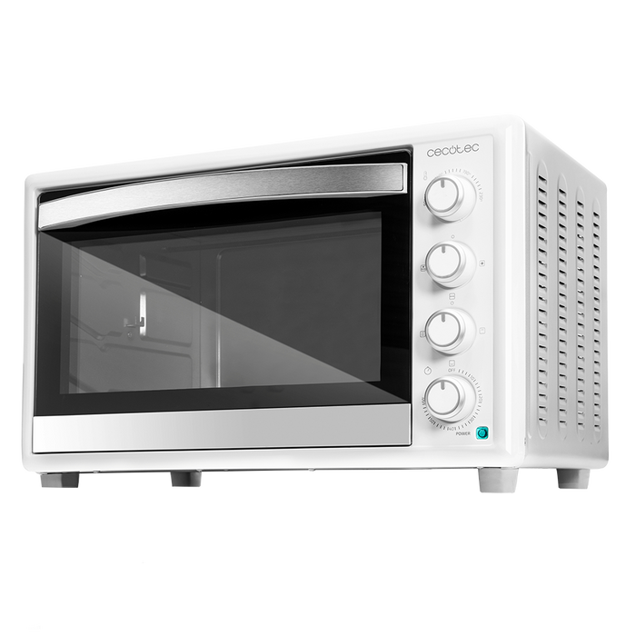 Mini cuptor cu convecție Cecotec Bake&Toast 4600 White Gyro, 46 l, 2000 W, 12 funcții, alb