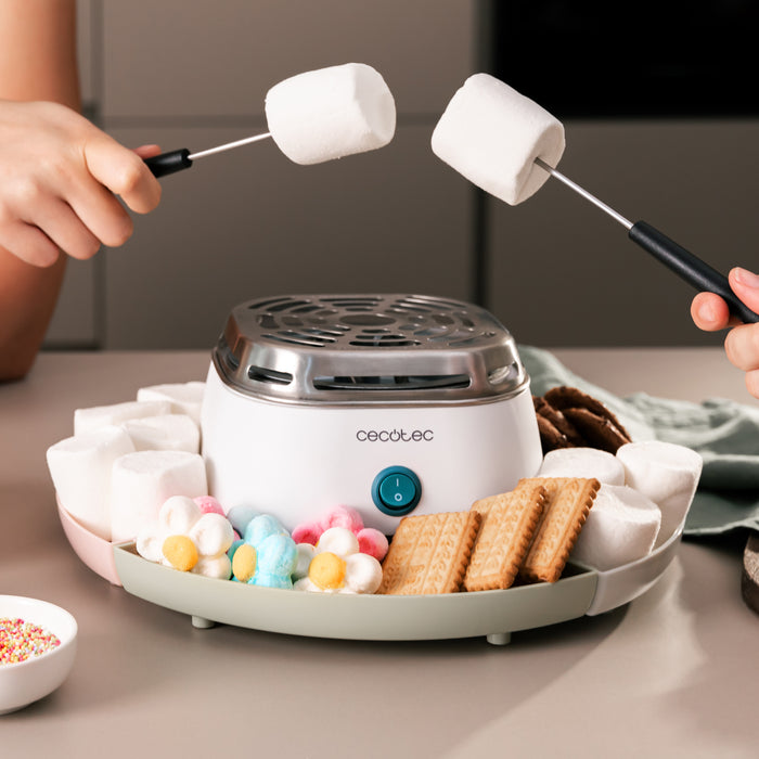 Aparat pentru preparat marshmallow Cecotec Fun&Sugar Marshmallow, 270 W, 16,8 × 16,2 × 8,8 cm