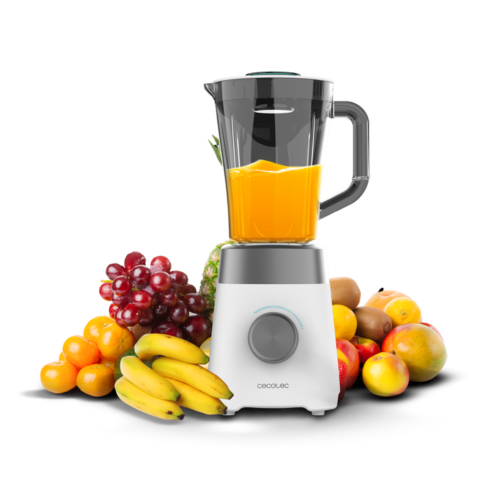 Blender cu vas Cecotec Power Black Titanium 1300MAX W, 1,5 l, 1300 W, 2 viteze, negru