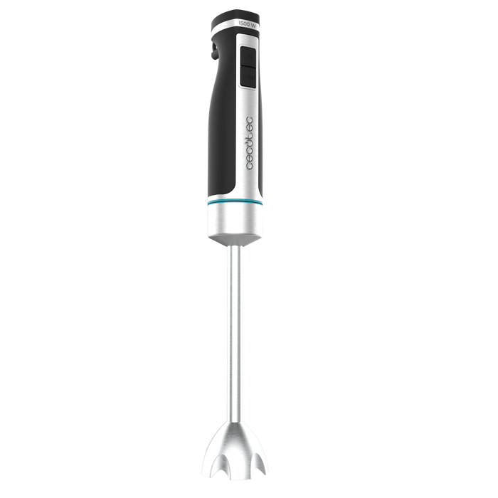 Blender de mână Cecotec Powergear 1500 XL Pro, 1500 W, 21 de viteze, cană de 800 ml, oțel