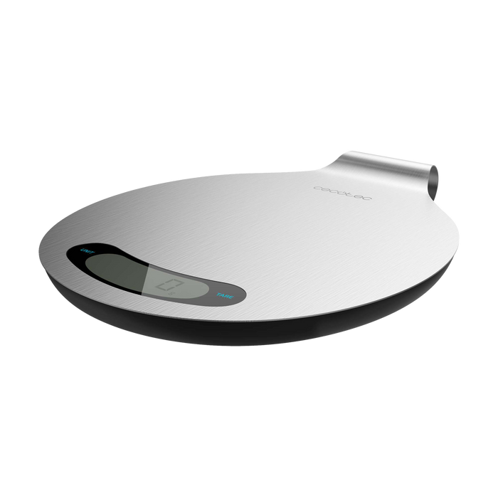 Cântar de bucătărie Cecotec Cook Control 10400 Smart Healthy EasyHang, 8 kg, precizie 1 g, platformă din inox