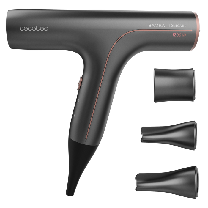 Uscător de păr Cecotec IoniCare 6000 RockStar Soft, 1200 W, 5 trepte