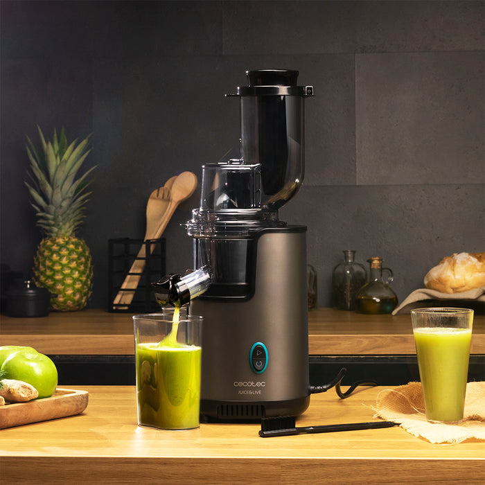 Storcător cu presare la rece Cecotec Juice&Live 2500 EasyClean, 200 W, 70 rpm, negru