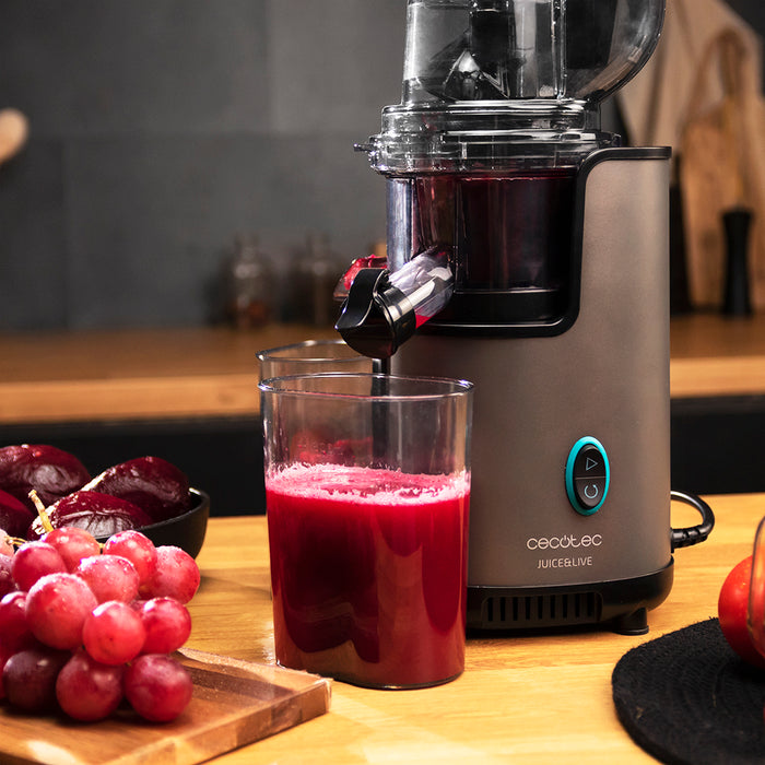 Storcător cu presare la rece Cecotec Juice&Live 2500 EasyClean, 200 W, 70 rpm, negru