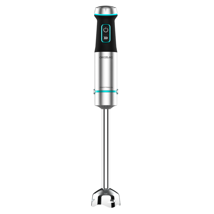 Blender de mână Cecotec POWER TITANBLACK 1200 XL Ultra, 1200 W, recipient de 800 ml