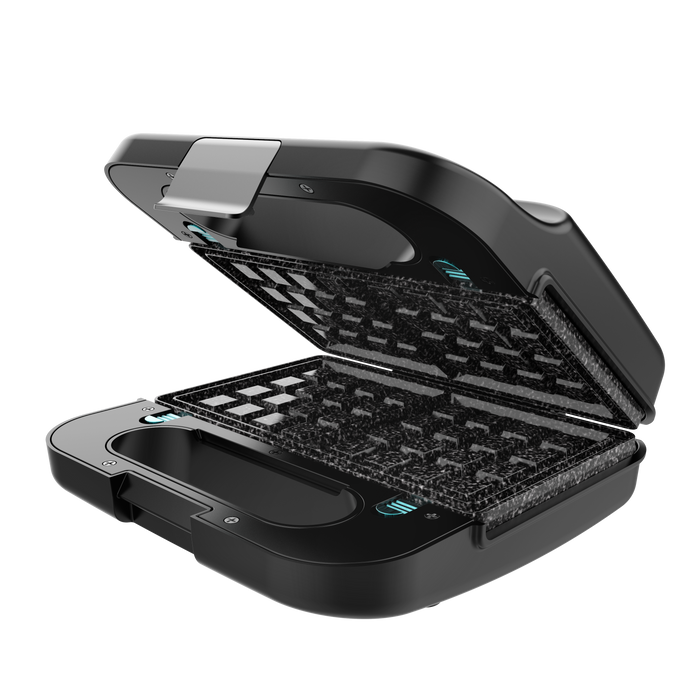 Sandvișieră 4 în 1 Cecotec Rock’nToast 4in1, 1000 W, 23,5 × 22 × 10 cm, inox