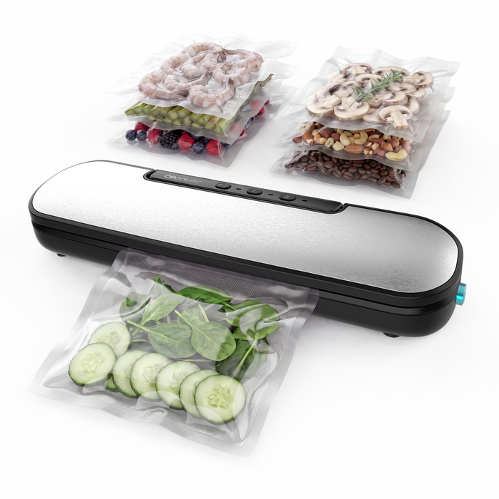 Aparat de vidat alimente Cecotec SealVac Easy Magnetik Pro, 90 W, lățime de sigilare 30 cm, presiune 0,55 bar