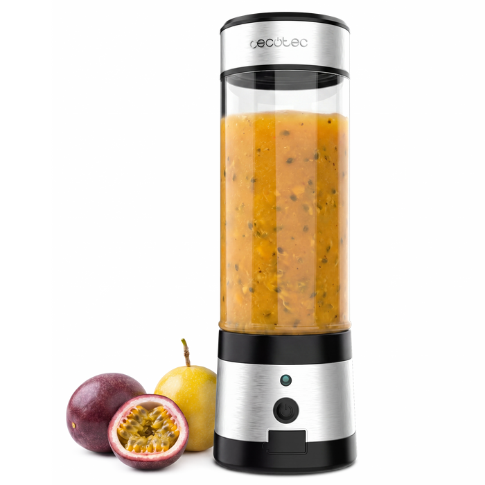 Blender portabil Cecotec WanderlustMix USB Liberty, 400 ml, 126 W, inox