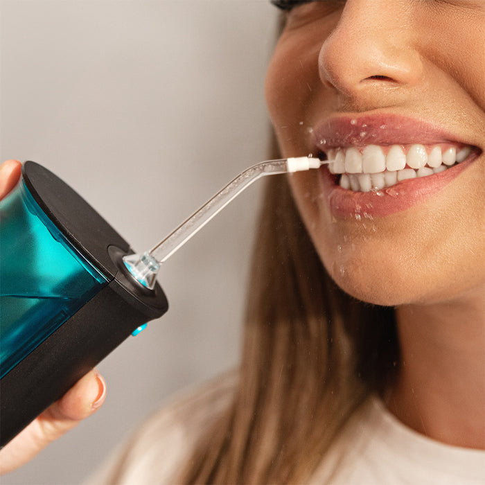 Irigator bucal portabil Cecotec ToothCare Jet Fresh, rezervor 180 ml, 3 moduri, protecție IPX7