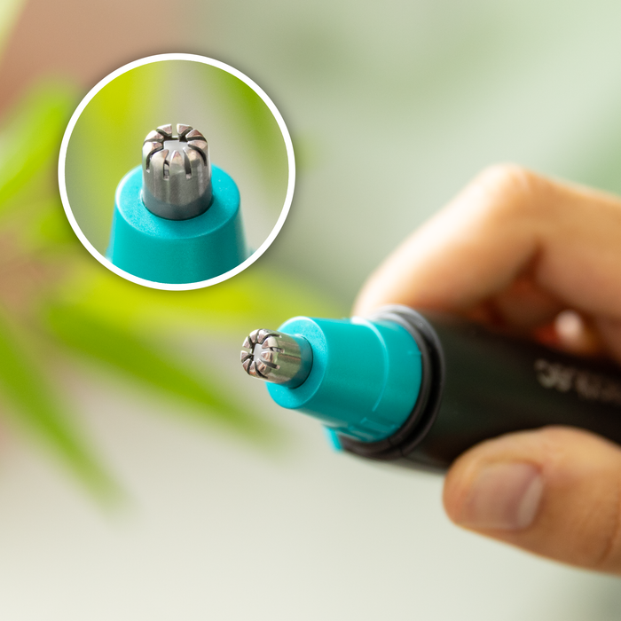 Trimmer pentru nas și urechi Cecotec PrecisionCare NoseTrim, lamă din oțel inoxidabil, alimentare pe baterii
