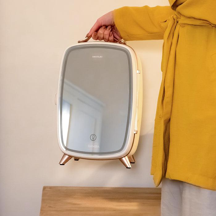 Frigider cosmetic Cecotec CoolingBeauty 6000 Mirror, 6 l, oglindă cu LED, 3 intensități
