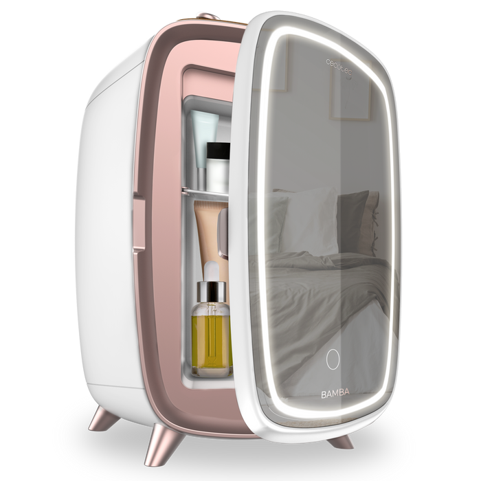 Frigider cosmetic Cecotec CoolingBeauty 6000 Mirror, 6 l, oglindă cu LED, 3 intensități