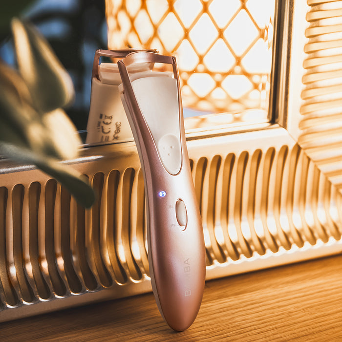 Ondulator electric de gene Cecotec FaceCare i-Lash Curler, 3 trepte de temperatură, 15,7 cm