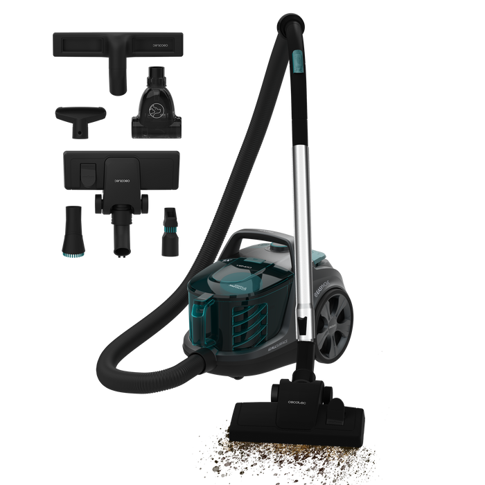Aspirator fără sac Cecotec Conga Rockstar Cyclonic XL ProAnimal, 900 W, recipient 2,8 l, rază de acțiune 8 m
