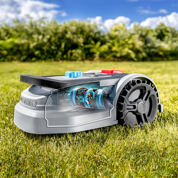 Robot de tuns gazonul Cecotec Conga GrassHopper 300, 300 m², 20 V, pantă de până la 27%, 61 dB