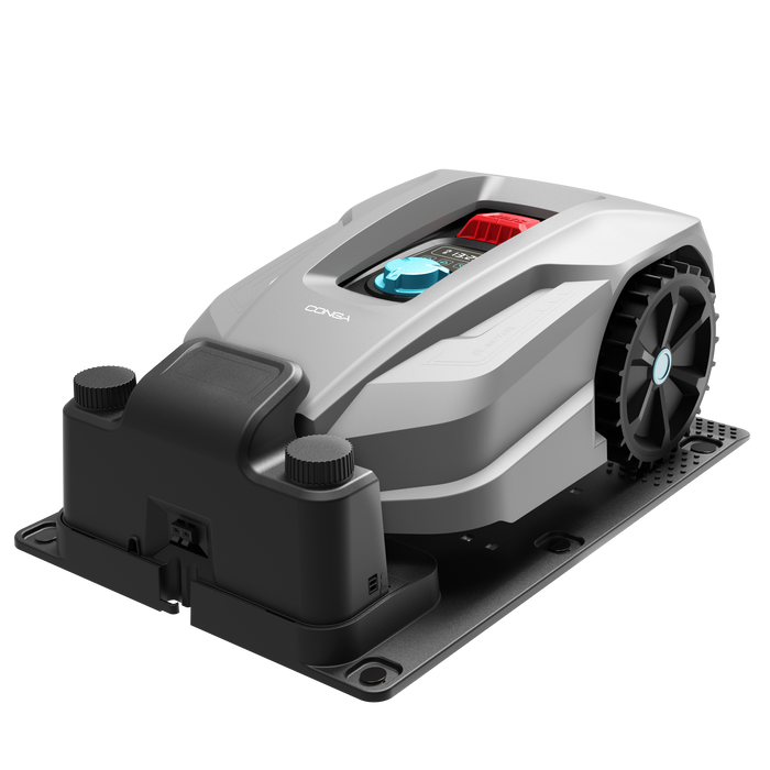 Robot de tuns gazonul Cecotec Conga GrassHopper 800 Connected, 800 m², pantă maximă 35%, baterie 4000 mAh