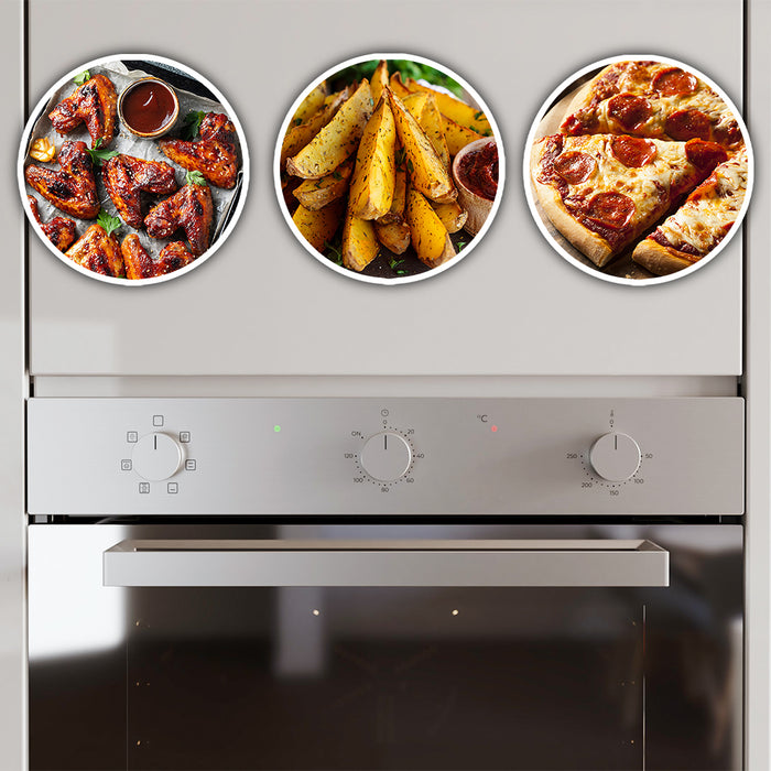 Cuptor multifuncțional încorporabil Cecotec Bolero Hexa M236000 Mirror Time A, 70 l, 2800 W, clasa A, efect oglindă