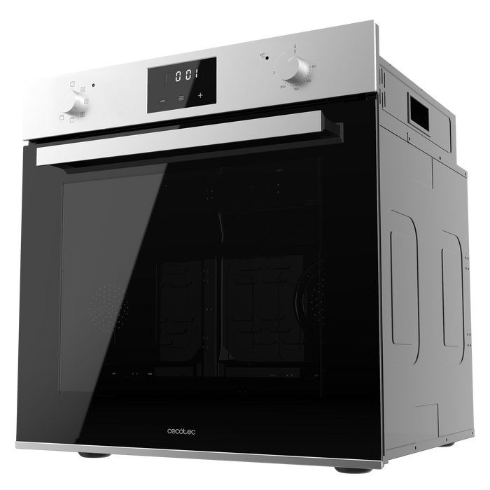 Cuptor electric încorporabil Cecotec Bolero Hexa M226001 Line A, 70 l, 2800 W, 7 funcții, clasa A