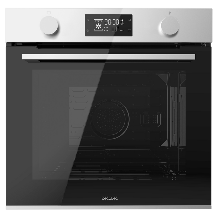 Cuptor încorporabil cu piroliză Cecotec Bolero Hexa P526000 Line A, 73 l, 2800 W, clasa A, inox