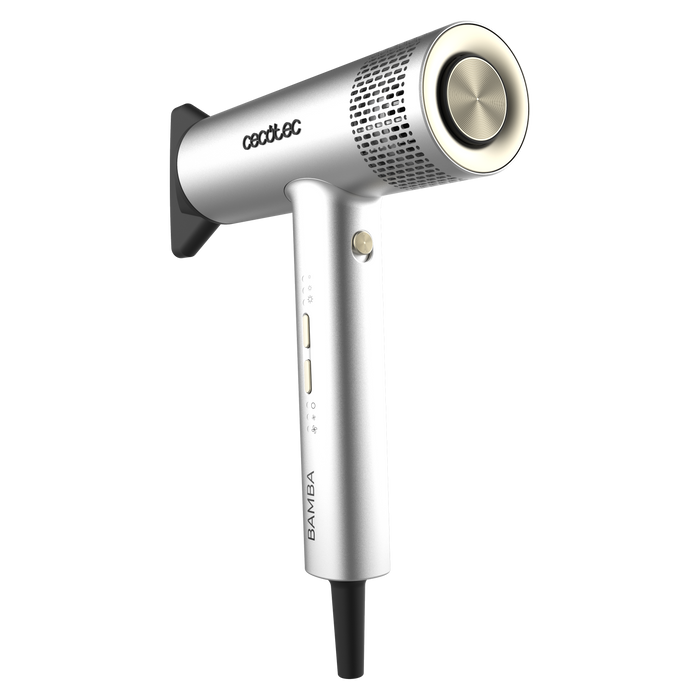 Uscător de păr Cecotec IoniCare RockStar Aluminum, 2000 W, 105000 rpm, 3 viteze, 4 trepte de temperatură