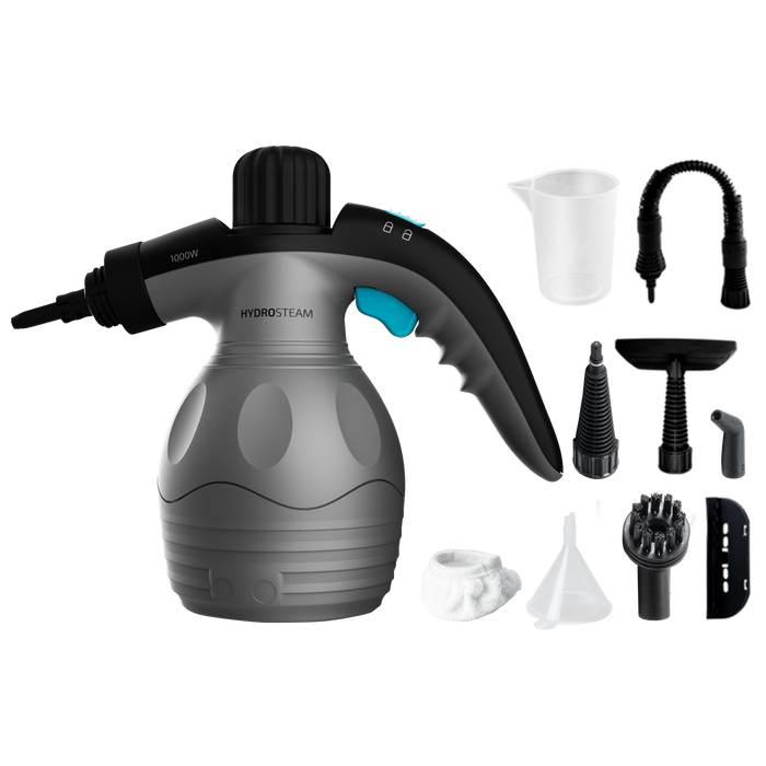 Aparat de curățat cu abur de mână Cecotec HydroSteam 1030 Active, 1000 W, 350 ml, presiune 3 bar