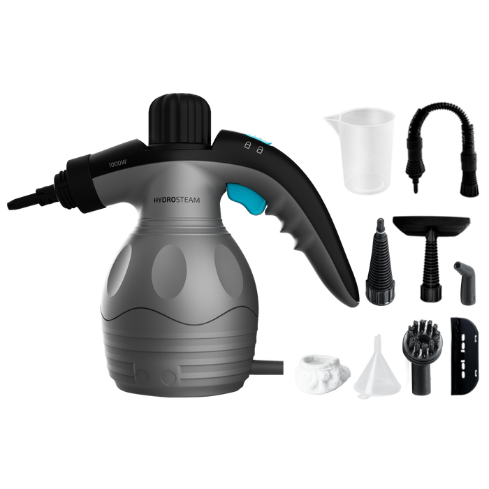 Aparat de curățat cu abur de mână Cecotec HydroSteam 1030 Active, 1000 W, 350 ml, presiune 3 bar