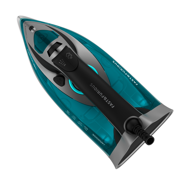Fier de călcat cu abur Cecotec Fast&Furious 5040 Absolute, 3000 W, abur continuu 65 g/min, jet de abur 230 g/min